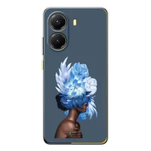 Чехлы (ART) Цветы на Xiaomi POCO X7 Pro (VPrint) (Цветы на голове)