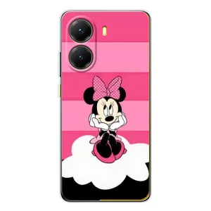 Эксклюзивный чехол для Xiaomi POCO X7 Pro (AlphaPrint - Мультяшные) (Девочка Maus)