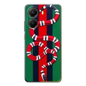 Чехлы ГУЧЧИ для Поко Х7 Про (AlphaPrint) (Gucci змия)
