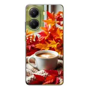 Чехол с уникальным дизайном «Осень с кофе» для Xiaomi POCO X7 Pro