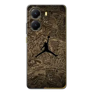 Чехлы для Xiaomi POCO X7 Pro - с картинкой JORDAN (AlphaPrint) (Logo Jordan)