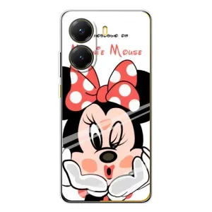 Эксклюзивный чехол для Xiaomi POCO X7 Pro (AlphaPrint - Мультяшные) (Маус Минни)