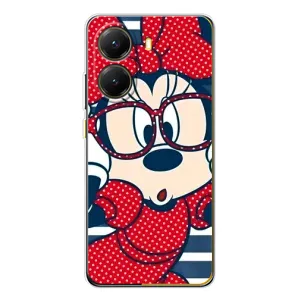 Эксклюзивный чехол для Xiaomi POCO X7 Pro (AlphaPrint - Мультяшные) (Маус в очках)