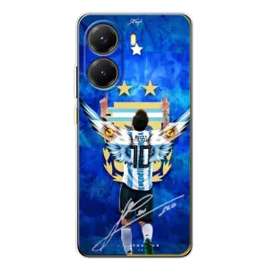 Чехлы для Xiaomi POCO X7 Pro (Leo чемпион) (AlphaPrint) (Месси сборная)