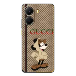 Чехлы ГУЧЧИ для Поко Х7 Про (AlphaPrint) (Mickey GUCCI)