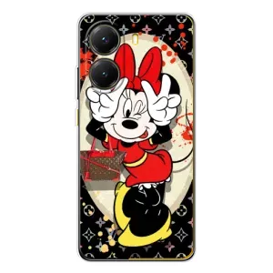 Чехол Disney Mouse Xiaomi POCO X7 Pro (PREMIUMPrint) (Минни peace)