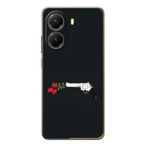 Чехлы (ART) Цветы на Xiaomi POCO X7 Pro (VPrint) (Неожиданные цветы)