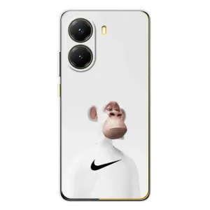 Чехлы с Обезьянами NFT для Xiaomi POCO X7 Pro (AlphaPrint) (обезьяна NFT Nike)