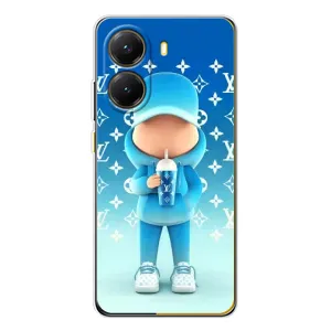 Крутые Чехлы Луи Виттон для Xiaomi POCO X7 Pro (AlphaPrint) (Парень LV)