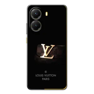 Чехлы Луи Витон для Xiaomi POCO X7 Pro (AlphaPrint - LOUIS VUITTON) (ремешок LV)