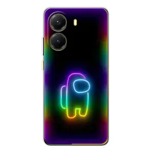 Чохли Амонг Ас для Xiaomi POCO X7 Pro (AlphaPrint) (Яскравий скін)