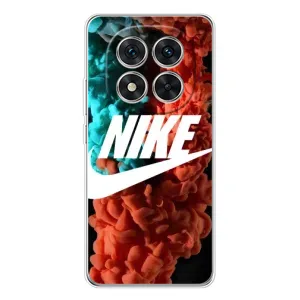 Чехол для Xiaomi POCO X7 - с принтом Найк (AlphaPrint) (Дымчатый найк)