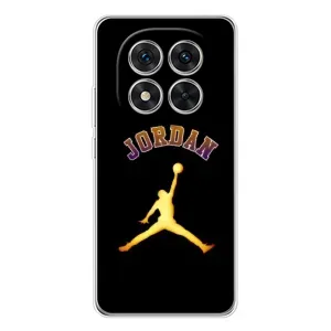 Чехлы для Xiaomi POCO X7 - с картинкой JORDAN (AlphaPrint) (Jordan Gold)