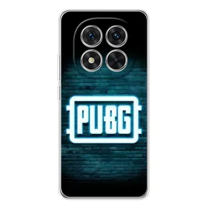 Чехол PUBG для Поко Х7 (AlphaPrint) (Лого PUBG)