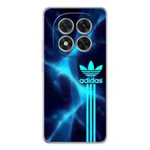 Чехлы Адидас для Xiaomi POCO X7 (AlphaPrint) (Синий Адидас)