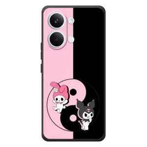 Чехол с кроликом Куроми на Xiaomi Poco X8 Pro Max (Куроми Инь Янь)