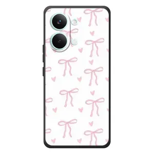 Чехол с бантиками на :.Xiaomi Poco X8 Pro Max (Маленькие бантики)