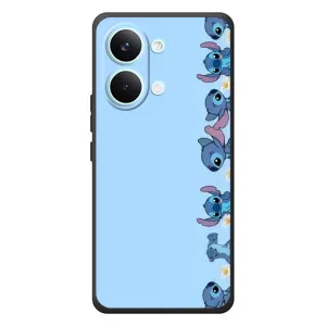 Чехол с принтом Стич на Xiaomi Poco X8 Pro Max (Стич фон)