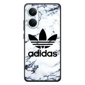 Чехлы Адидас для Xiaomi Poco X8 Pro (AlphaPrint) (Адидас на мраморе)