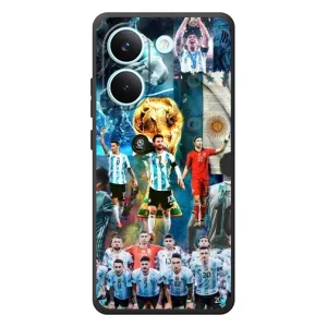 Чехлы Месси для Xiaomi Poco X8 Pro (AlphaPrint) (Аргентина Месси)