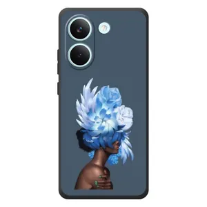Чехлы (ART) Цветы на Xiaomi Poco X8 Pro (VPrint) (Цветы на голове)