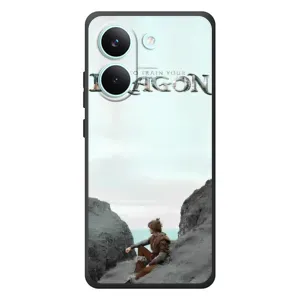 Чехол как приручить дракона на Xiaomi Poco X8 Pro (Дракон лого)