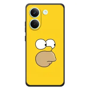 Чехол с Симпсонами для Xiaomi Poco X8 Pro (VPrint) (Гомер)