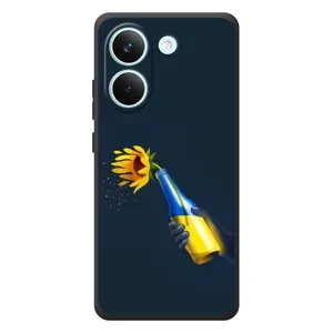 Чехол для Патриота Украины Xiaomi Poco X8 Pro - (AlphaPrint) (Коктейль молотова)