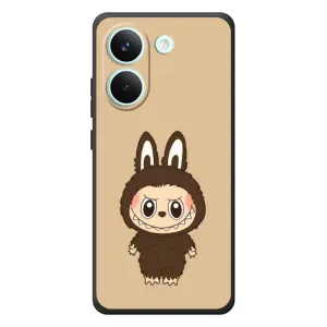Чохол з Лабубу на Xiaomi Poco X8 Pro (Bored Ape в червоному)