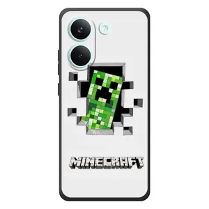 Чохол Майнкрафт на Xiaomi Poco X8 Pro (AlphaPrint) Minecraft (кріпер Майнкрафт)