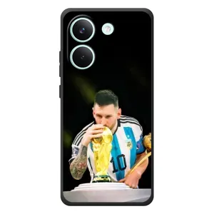 Чехлы для Xiaomi Poco X8 Pro (Leo чемпион) (AlphaPrint) (Кубок Месси)