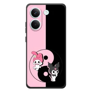 Чехол с кроликом Куроми на Xiaomi Poco X8 Pro (Куроми Инь Янь)