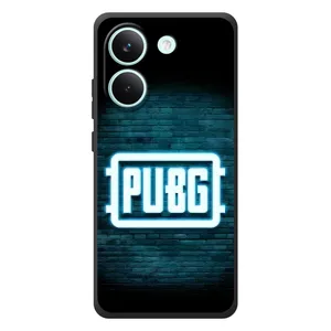 Чехол PUBG для Шiaomi Поко X8 Про (AlphaPrint) (Лого PUBG)