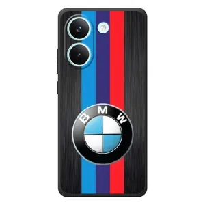 Чехол для : Шiaomi Поко X8 Про - с принтом БМВ (AlphaPrint) (Лого BMW)