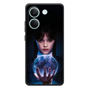 Чехол с дизайном Венздей 2 на Xiaomi Poco X8 Pro (Магическая сфера Уэнздей)