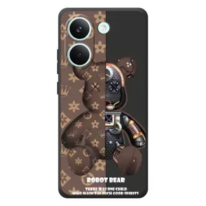 Крутые Чехлы Луи Виттон для Xiaomi Poco X8 Pro (AlphaPrint) (Медведь Луи Витон)