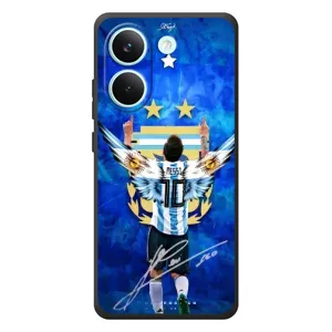 Чехлы Месси для Xiaomi Poco X8 Pro (AlphaPrint) (Месси Аргентина)