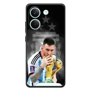 Чехлы для Xiaomi Poco X8 Pro (Leo чемпион) (AlphaPrint) (Месси Чемпион)