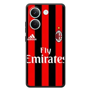 Чехлы для Xiaomi Poco X8 Pro (VPrint) - Футбольные клубы (Milan)