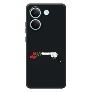 Чехлы (ART) Цветы на Xiaomi Poco X8 Pro (VPrint) (Неожиданные цветы)