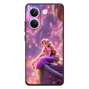 Чехол Рапунцель для Xiaomi Poco X8 Pro (Рапунцель в замке)