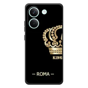 Чехлы для Xiaomi Poco X8 Pro (VPrint) - Футбольные клубы (Roma)