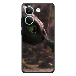 Чехол как приручить дракона на Xiaomi Poco X8 Pro (Сцена с драконом)
