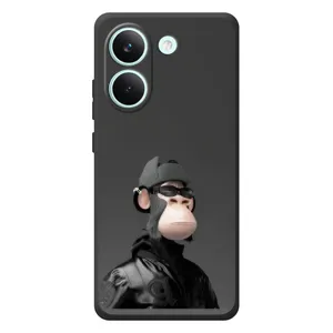 Чехлы с Обезьянами NFT для Xiaomi Poco X8 Pro (AlphaPrint) (стильная обезьяна NFT)