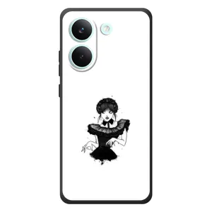 Чехлы Венсдей на Xiaomi Poco X8 Pro Уэнсдей (AlphaPrint) (танец Уэнздей)