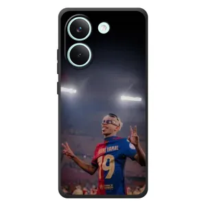 Чохол з футболістом Ламін Ямаль Xiaomi Poco X8 Pro (Ямаль на стадіоні)