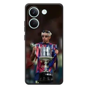 Чохол з футболістом Ламін Ямаль Xiaomi Poco X8 Pro (Ямаль з кубком)