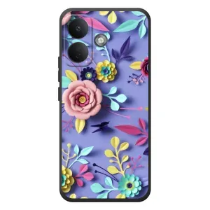 Чехлы с Цветами для Xiaomi Poco X8 (VPrint) (Цветочный дизайн)
