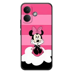 Эксклюзивный чехол для Xiaomi Poco X8 (AlphaPrint - Мультяшные) (Девочка Maus)