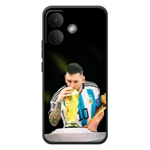 Чехлы для Xiaomi Poco X8 (Leo чемпион) (AlphaPrint) (Кубок Месси)